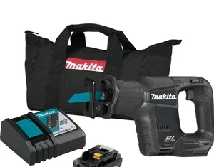 Makita XRJ07 HACKZALL 18V LXT Sub-Compact Recipro Saw Kit (1.5Ah) BATTERY CHARGE - Picture 1 of 21
