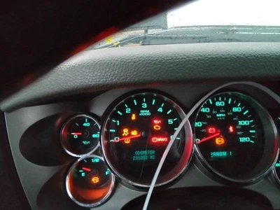 Silverado 2500 2012 equipo original velocímetro calibre panel 231 k millas Chevrolet Foto 1 de 4