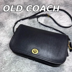 Borsa a tracolla Coach 9755 vintage in pelle nera made in USA autentica  - Foto 1 di 12