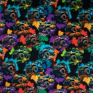 Felpa stampa digitale fuoristrada colorata felpa al metro (prezzo=) - Foto 1 di 6