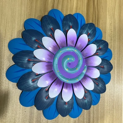  Decorazione Da Parete in Metallo Murale Sospesa Ornamenti Giardino All'aperto - Image 1 of 4