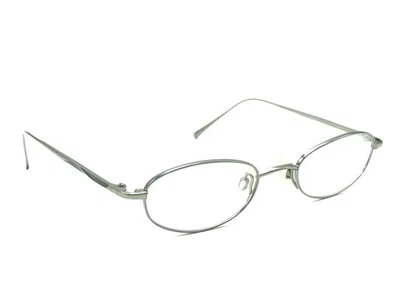 Monturas de gafas ovaladas plateadas Charmant Titanium US8509 46-19 140 Japón NUEVO Foto 1 de 4