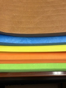 2,500 - 3/4" (5 Different colors - 500 Of Each Color) TYVEK Wristbands. - Picture 1 of 6