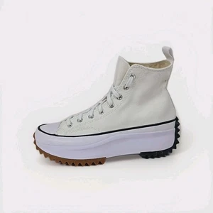 Zapatos Converse Run Star Hike de caña alta blancos de lona - para hombre 9,5/mujer 11 - Imagen 1 de 10