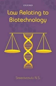 Law Relating to Biotechnology by Sreenivasulu N.S. (English) Hardcover Book - Picture 1 of 1