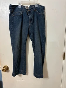 Blaue Damenjeans-Capri Größe 8 von Tex by Max Azria #369 - Bild 1 von 5