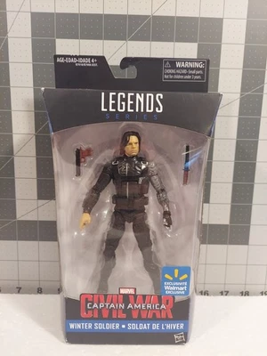 Marvel Legends Capt America Civil War Walmart Exclusive Winter Soldier 🏭 Seal  - Image 1 of 4