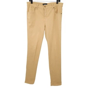 Karen Kane Stretch Denim Hose Damen 12 Mid Rise Skinny 5 Pocket Jeans hellbraun - Bild 1 von 15