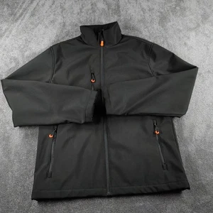 Regatta Jacket Mens Medium Black Tested Thermogen Softshell Heated USB - Picture 1 of 11