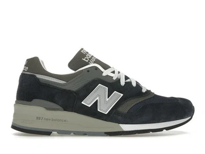 New Balance 997 Made in USA Navy Sneakers Retro U997NY Mens Size - Image 1 of 4
