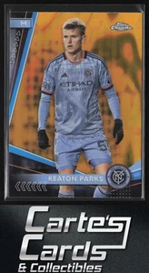 Keaton Parks 2024 Topps Cromo MLS #156 Oro Lava Refractor New York City FC - Imagen 1 de 2