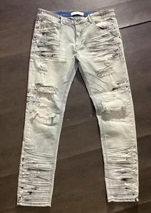 KDNK Mens Gray Jeans Size 34 - Picture 1 of 10