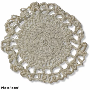36450 Centrino d'epoca lavorato all'uncinetto (CROCHET) - vintage - Picture 1 of 4