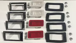 68 Camaro Marker Light Kit Chevelle Nova Side Lens Chrome Bezel Gasket Lamp 20pc - Picture 1 of 7