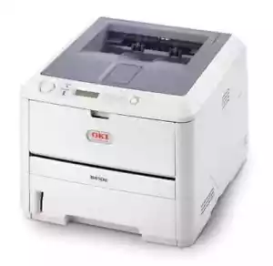 43984811 OKI B410D DUPLEX USB PARALLEL A4 MONO LASER FAST 28PPM WORKGRP PRINTER - Picture 1 of 4