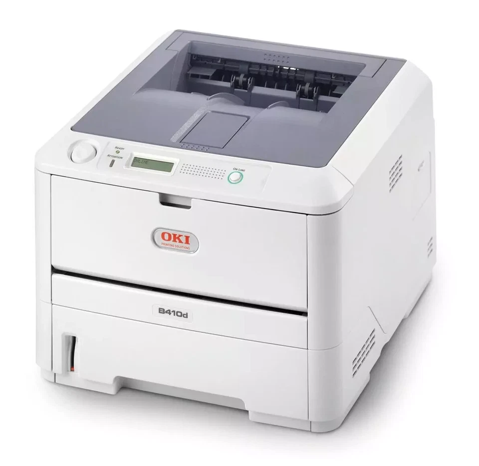 OKI B410D DUPLEX USB PARALLEL A4 MONO LASER FAST 28PPM WORKGRP PRINTER 43984811 - Image 1 of 4