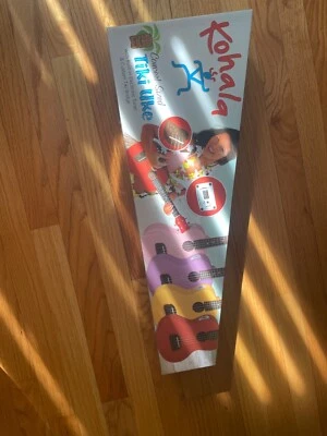 Kohala Tiki Concert Ukulele Red Cherry - Image 1 of 4