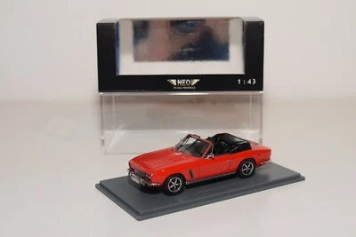 A93 1:43 NEO 43397 JENSEN INTERCEPTOR SIII CONVERTIBILE ROSSO MIB MOLTO RARO! - Immagine 1 di 4