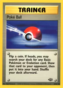 POKE BALL 64/64 JUNGLE SET UNLIMITED POKEMON TCG CCG 1999 NM - Picture 1 of 1