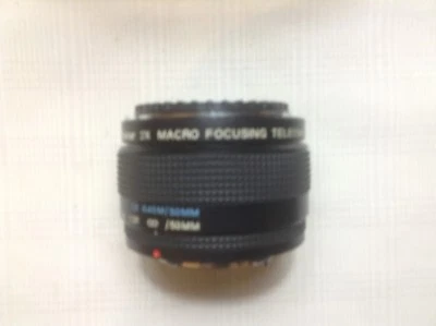Vivitar 2x Macro Focusing 35mm Film Camera Teleconverter N/AI - Image 1 of 3