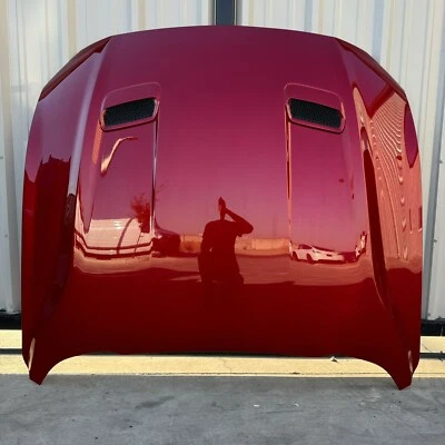 18-23 FORD MUSTANG GT FRONT HOOD PANEL BONNET COMPLETE W/ VENTS & INSULATION OEM - Image 1 of 4