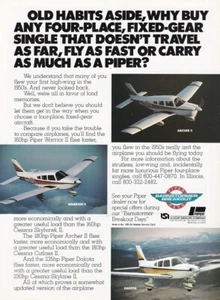 Piper Warrior II 1985 avión anuncio 12/14/2023n - Imagen 1 de 1