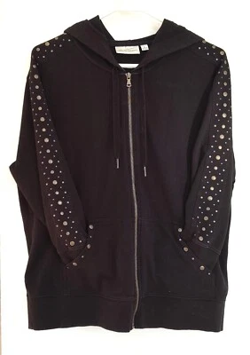 WOMANS HOODED SWEATSHIRT STUDDED - Image 1 of 4