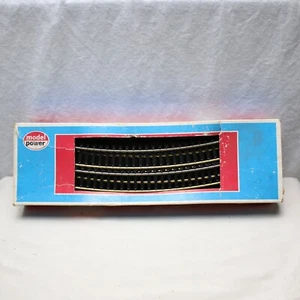 45 HO Scale Model Power AHM Tyco 18" R Curve 9" Straight Track Train Steel Brass - Picture 1 of 19