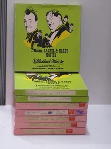 Laurel & Hardy Vintage Sammlerstück Blackhawk 8mm Filme Filmrollen - Bild 1 von 6