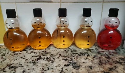 Avon Sweet Sugar Cookie, Hot apple pie & Pepermint Delight Bubble Bath Snowman  - Image 1 of 4
