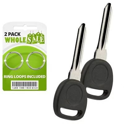 2 Replacement For 2004 2005 2006 2007 2008 Chevrolet Malibu Transponder Key Foto 1 de 4