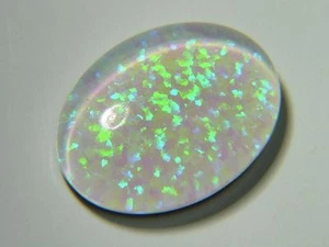 Butw Gilson Opal Oval 12mm x 16mm x 4mm Triole Cabochon Edelstein Lapidarium - Picture 1 of 3