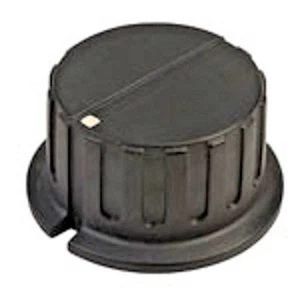 Perilla de control eje de 6,1 mm / negro mate - 34,8 mm (pieza 14895) - Imagen 1 de 1
