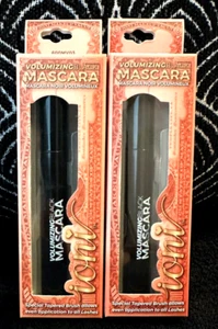LOTE 2pk IONI NEGRO DRAMÁTICO VOLUMINIZADOR REGORDETE PESTAÑAS LARGAS COMPLETAS SIN MANCHAS RÍMEL - Imagen 1 de 5