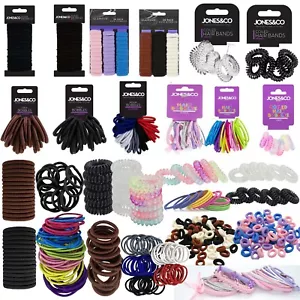 MÀdchen Mode Haarstyling Wackel Spule HaarbÀnder, Ponyschwanz elastische Schleife 6-50 Stck. - Bild 1 von 97