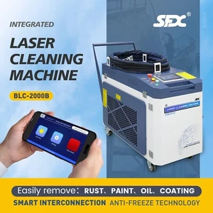 Smart Interconnection Anti-Freeze Laser Rust Paint Oil Cleaning Machine - Picture 1 of 19