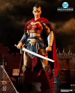 DC Multiverse Last Knight on Earth Wonder Woman McFarlane  BAF 2021 New Release - Picture 1 of 5