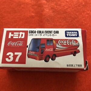 TAKARA TOMY  #37 COCA COLA  EVENT CAR  TRUCK Made In China