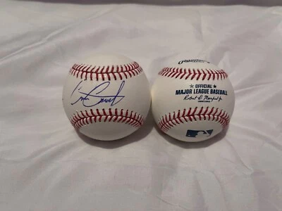 LSU Tigers CAM CAMINITI Signed OML Baseball - Image 1 of 2