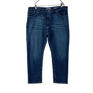 Wrangler Azul Oscuro Corte Recto Regular Vaqueros W40 L30 - Imagen 1 de 10