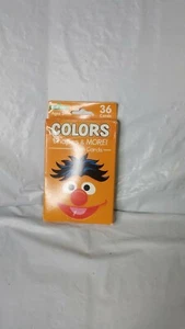 Sesame Street COLORES FORMAS Tarjetas Flash 36 Juego de Tarjetas Recurso del Maestro NUEVO - Imagen 1 de 2