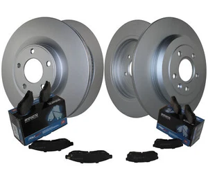 Front & Rear Brake Kit Disc Rotors Akebono Ceramic Pad For Ford Edge Lincoln MKX - Picture 1 of 11