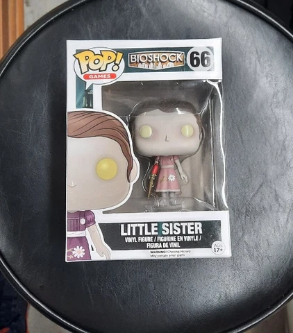 Funko POP Games: Bioshock 66 Little Sister VAULTED Vinyl Figure In Box RARE Cover