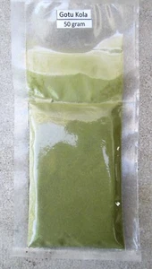 Thai Herbal Freeze Dried Gotu Kola Powder 100% Natural 50, 250, 1000 grams - Picture 1 of 1
