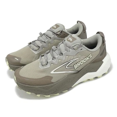 Brooks Caldera 8 London Niebla Coco Almendra Hombres Trail Running Zapatos 1104401D-219 Foto 1 de 4