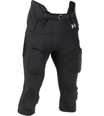Pantalón de fútbol Under Armour Gameday Armour integrado juvenil, negro, X-grande Foto 1 de 4