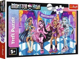 NEW Trefl Jigsaw Puzzle 100 Pieces 5+ Ages Monster High Terrible Friends - Picture 1 of 2