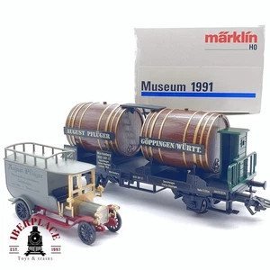 ♻️ 2ª mano - Museo Märklin 1991 vagón especial 1:87 escala H0 #E42 vagón de mercancías - Imagen 1 de 8