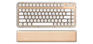 Azio Retro Compact Keyboard / Maple .. - Bild 1 von 6