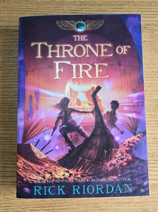 The Throne of Fire by Rick Riordan – Kane Chronicles Book 2 – Paperback – New - Picture 1 of 2